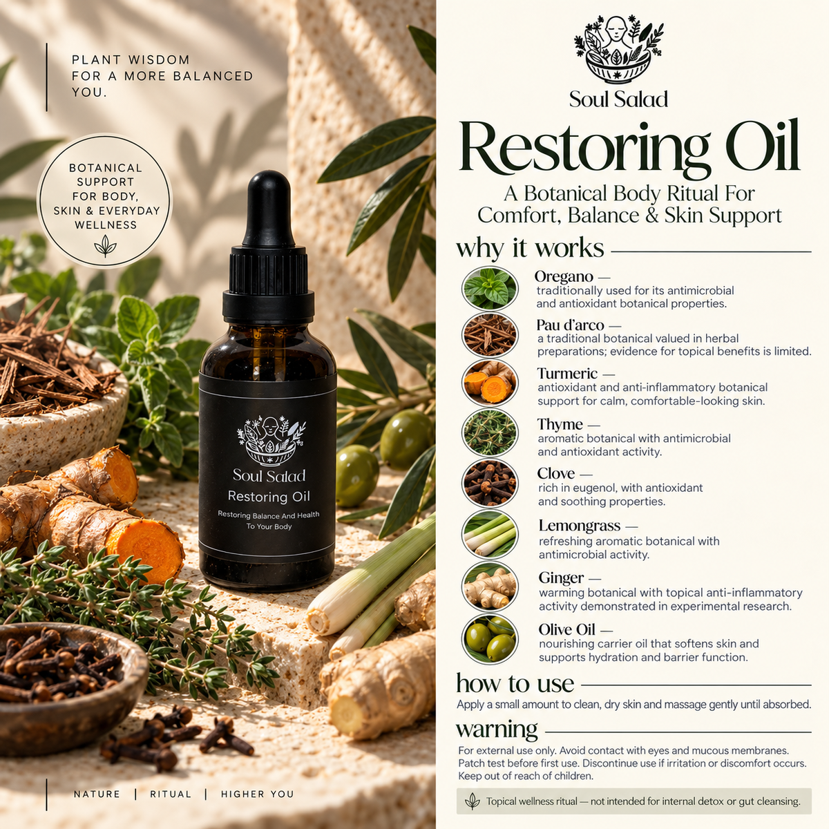 Restoring Oil